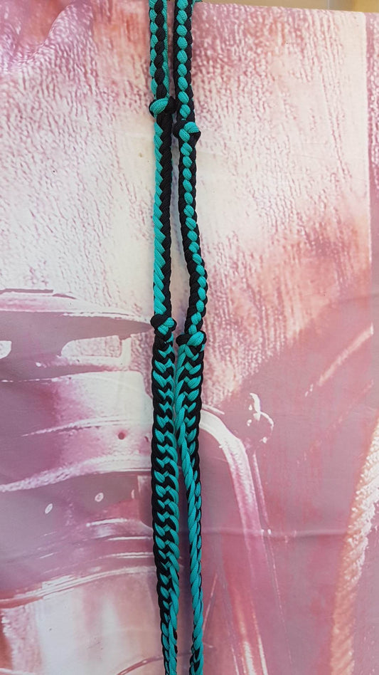 Nylon Braided Barrel Race Reins