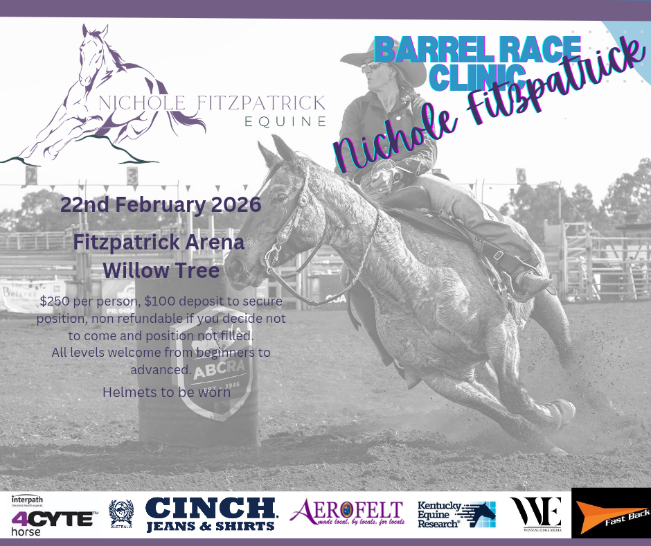 22nd February 2026 - Mini Barrel Race Clinic