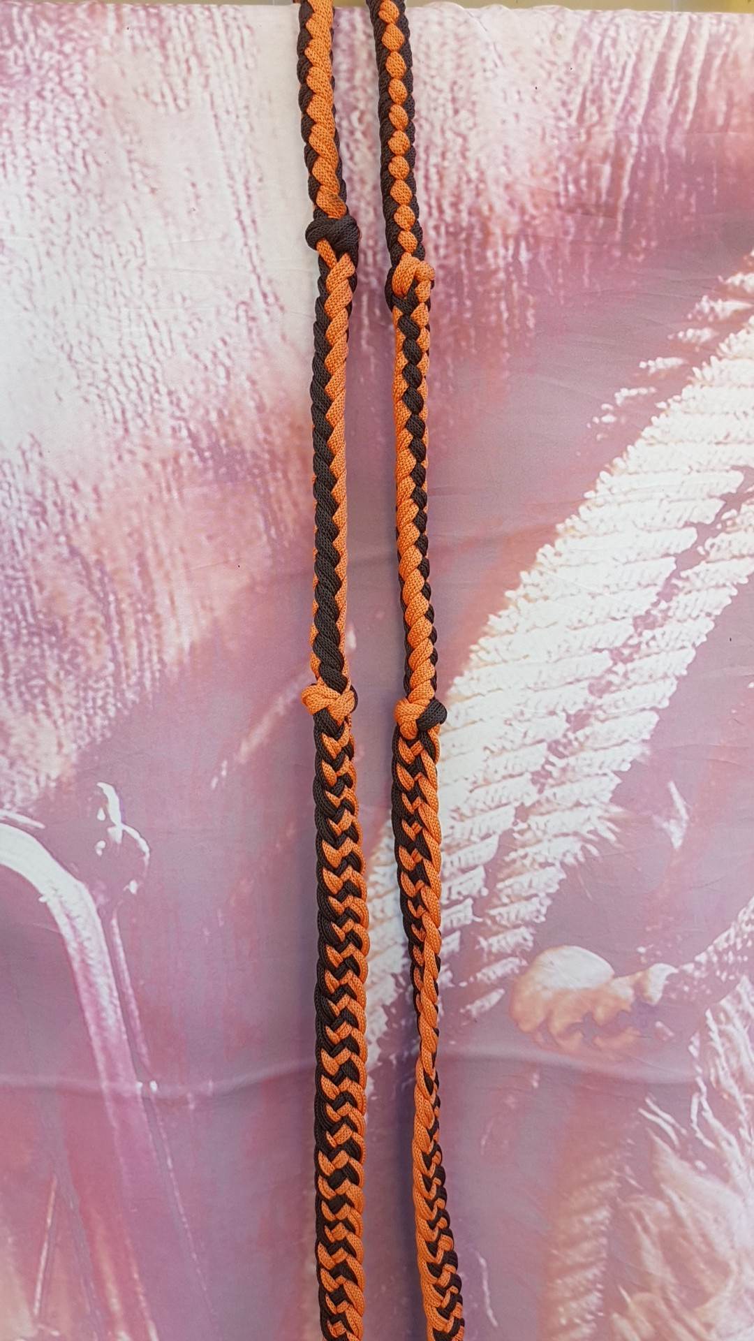 Nylon Braided Barrel Race Reins