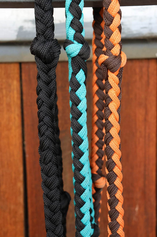 Nylon Braided Barrel Race Reins