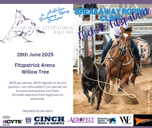 28th June 2025 - Breakaway Roping Clinic