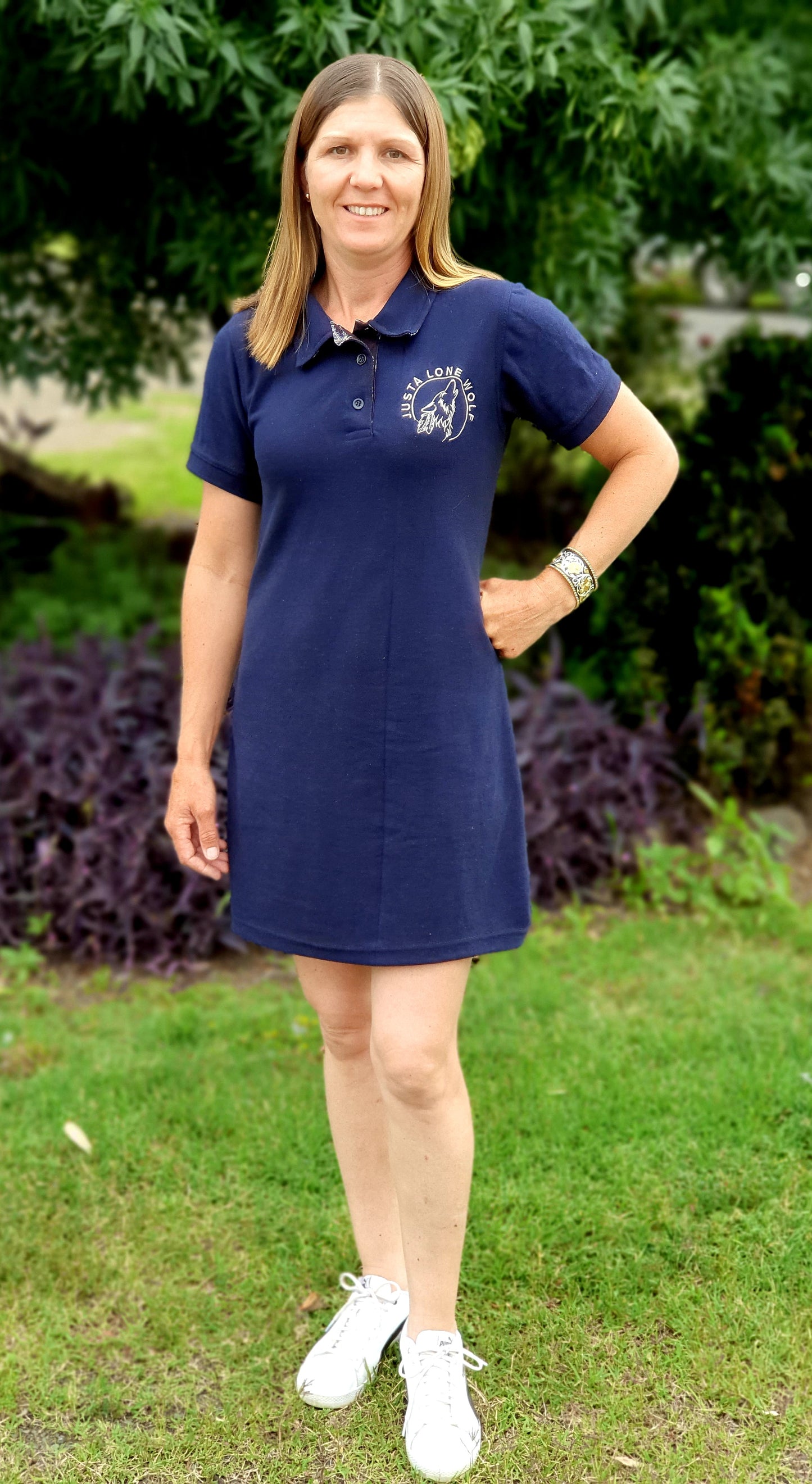Polo Dress Navy